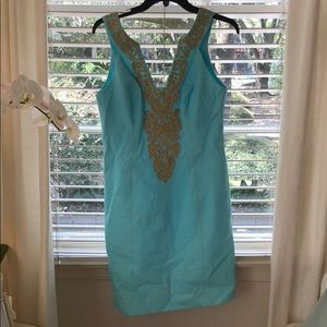 Lilly Pulitzer shift dress in turquoise